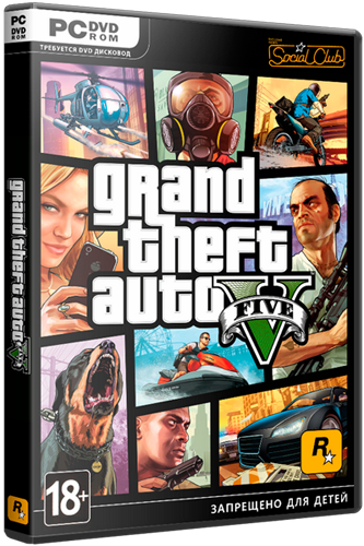 GTA 5 / Grand Theft Auto V: Premium Edition [v 1.0.3179/1.68] (2015) PC | Portable от Canek77